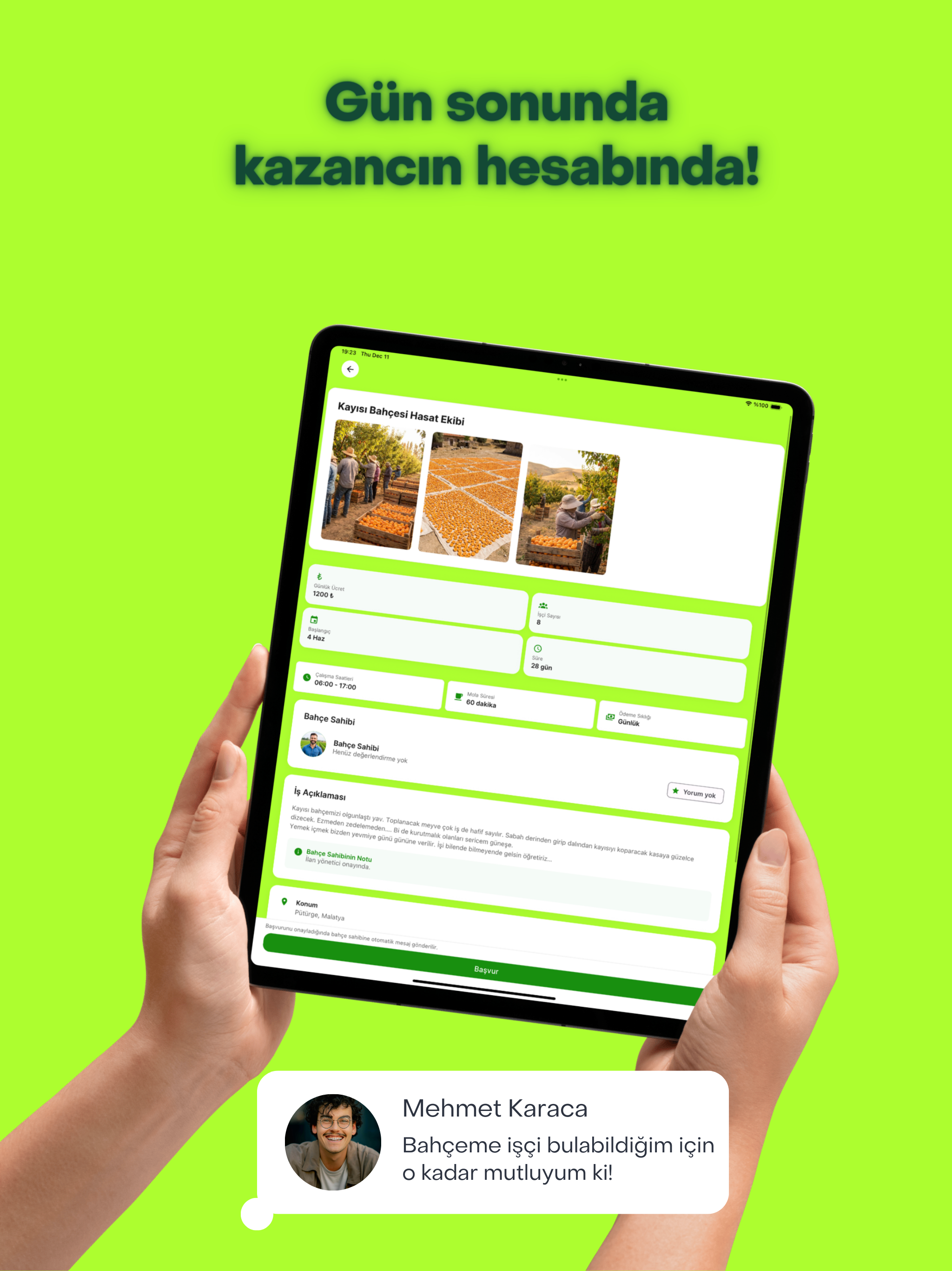 Bahcaya - Tarla İşçisi Bul screenshot 12
