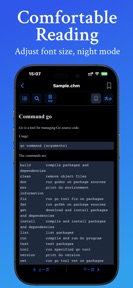 CHM Reader - read chm, txt screenshot