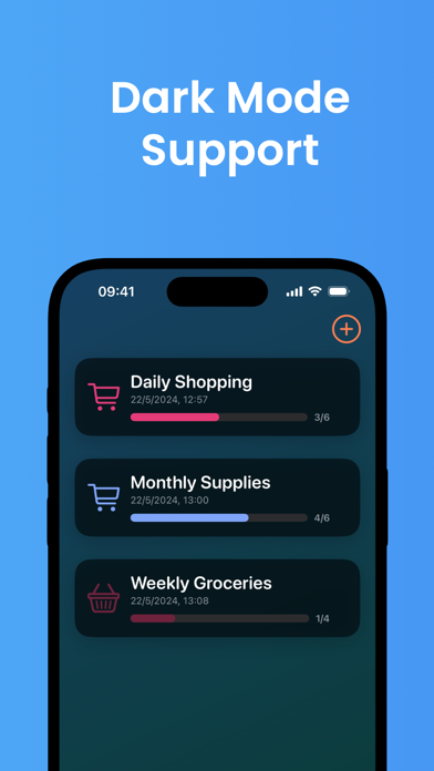 Ease Minimalist Grocery List Screenshot