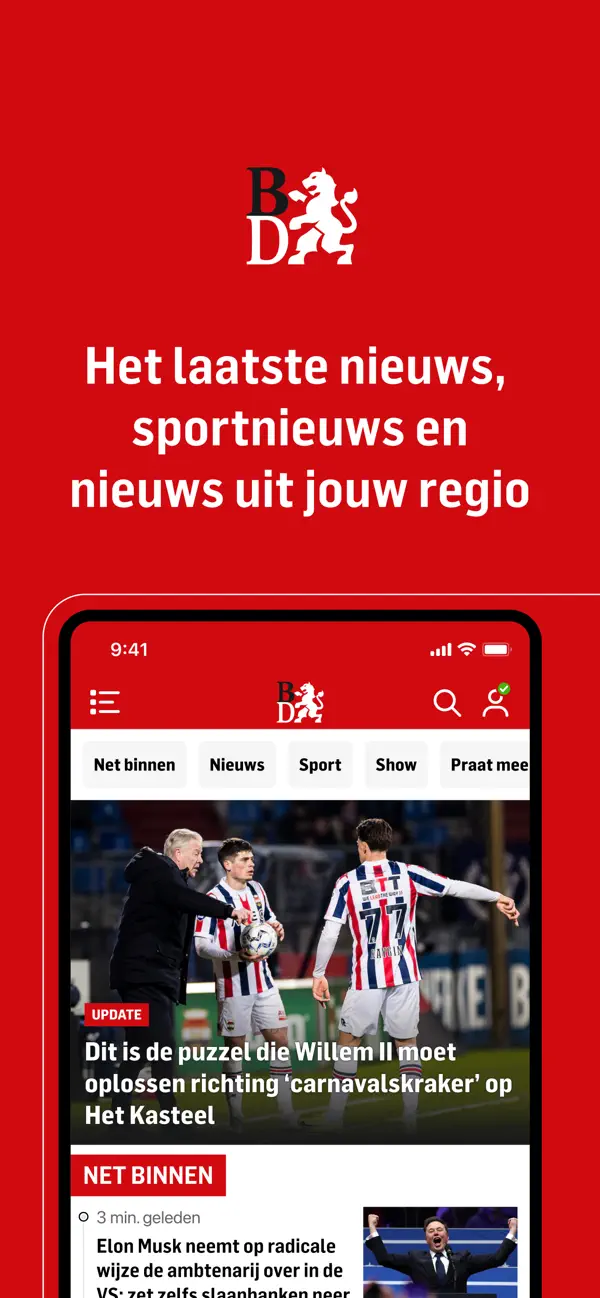 Screenshot #1 pour Brabants Dagblad Nieuws