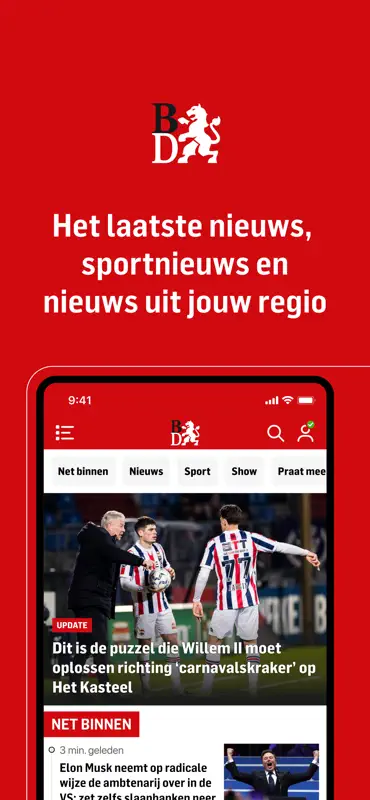 Brabants Dagblad Nieuws screenshot 1 of 7