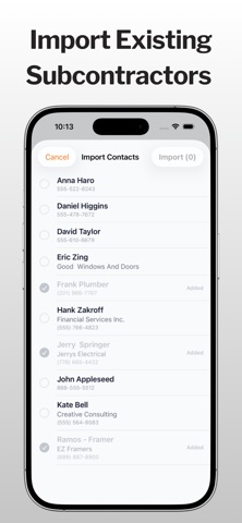 SubDex - Construction App screenshot