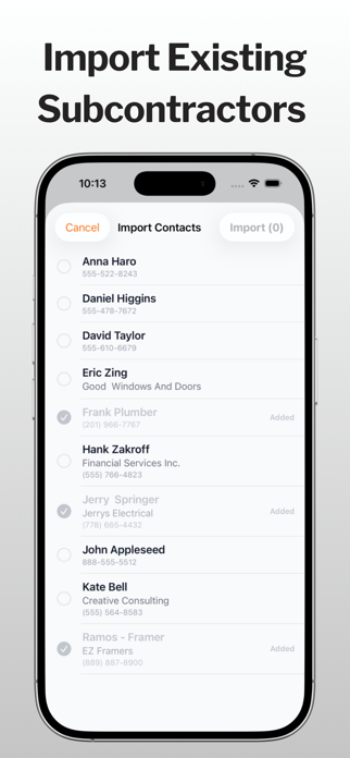 SubDex - Construction App Screenshot 4 of 7