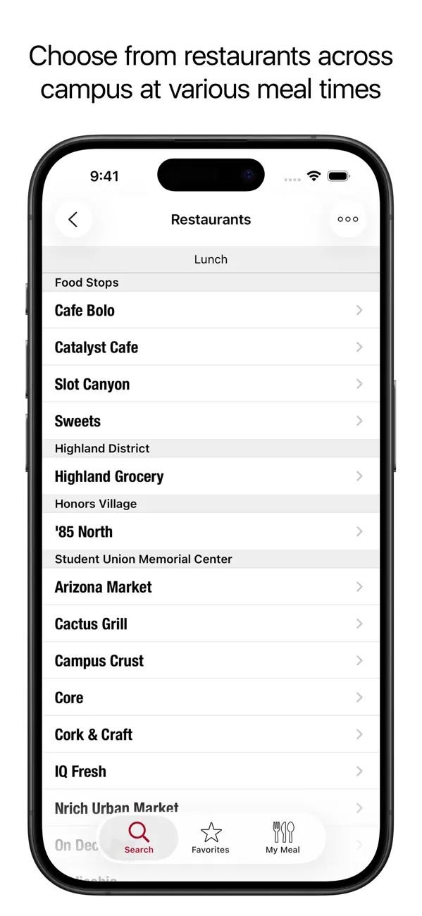 Screenshot #1 pour Nutrition - Univ. of Arizona