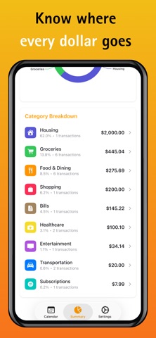 EZ Money Tracker & Manager Screenshot 5 of 5