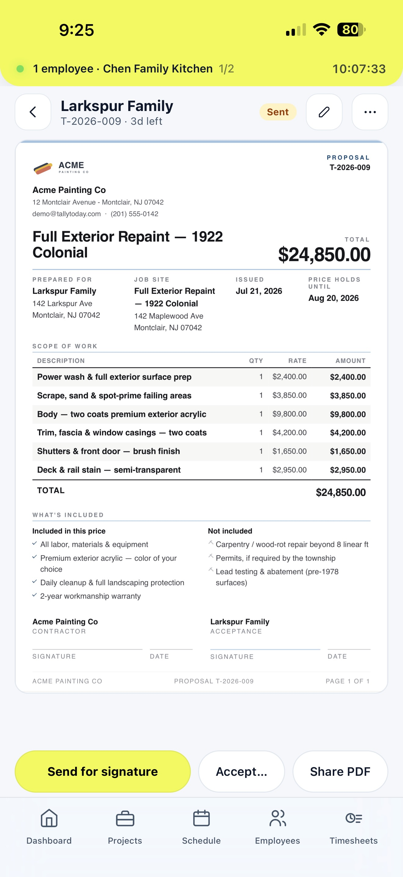 TallyToday screenshot 5