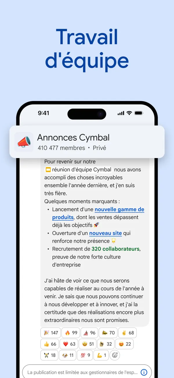 Screenshot #3 pour Google Chat