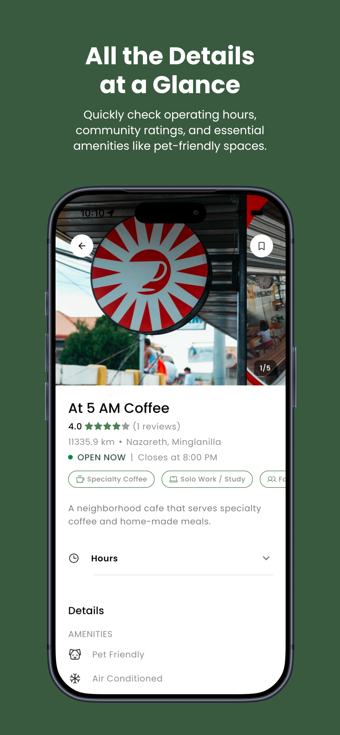 nook - Cafe Finder screenshot 4