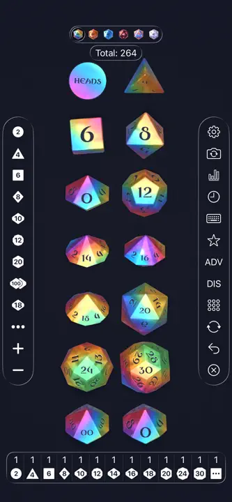 Dice by PCalc screenshot 2