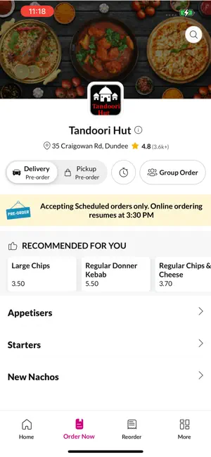 Tandoori Hut Dundee screenshot 2