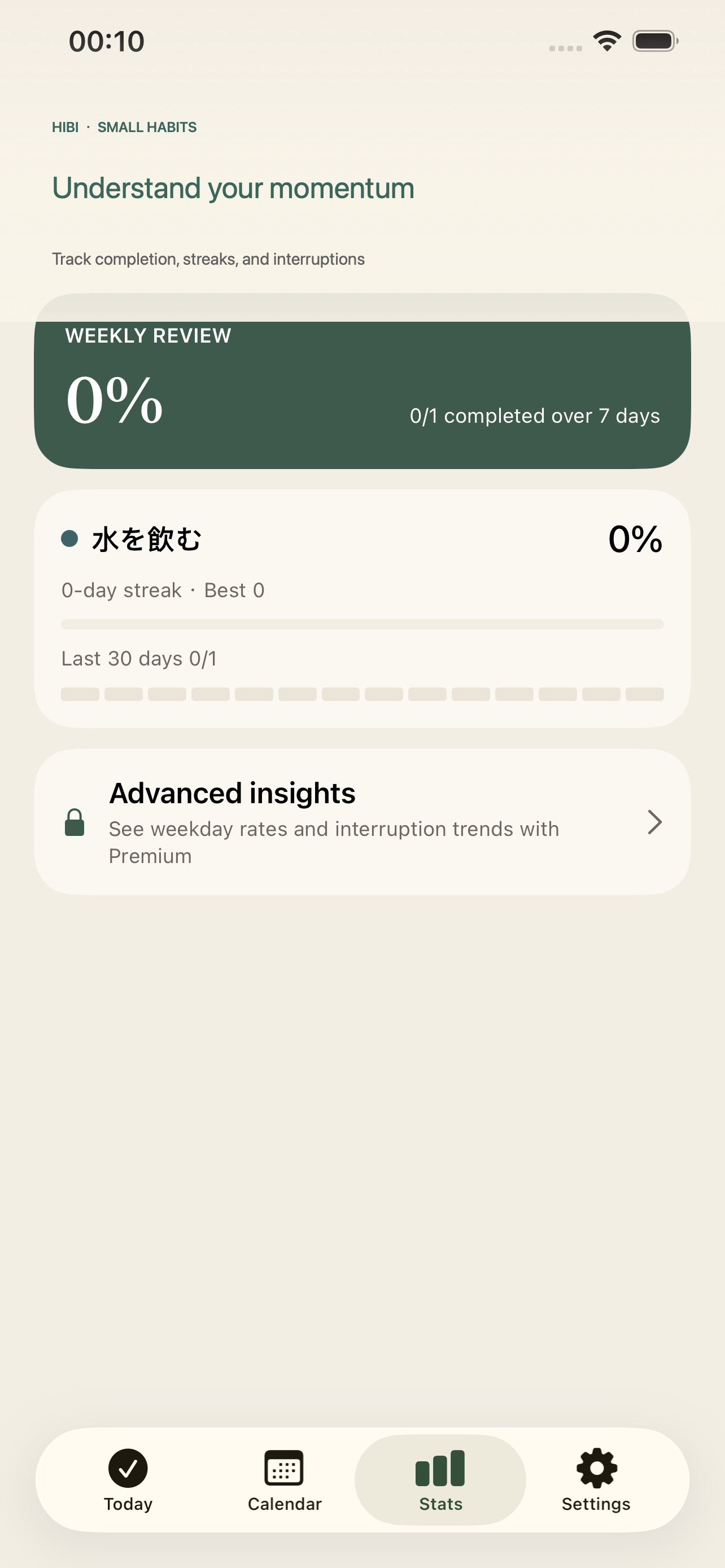 Screenshot 4 of Hibi: Habit Tracker