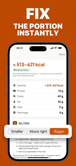 Calorie Cam & AI Food Tracker screenshot 3