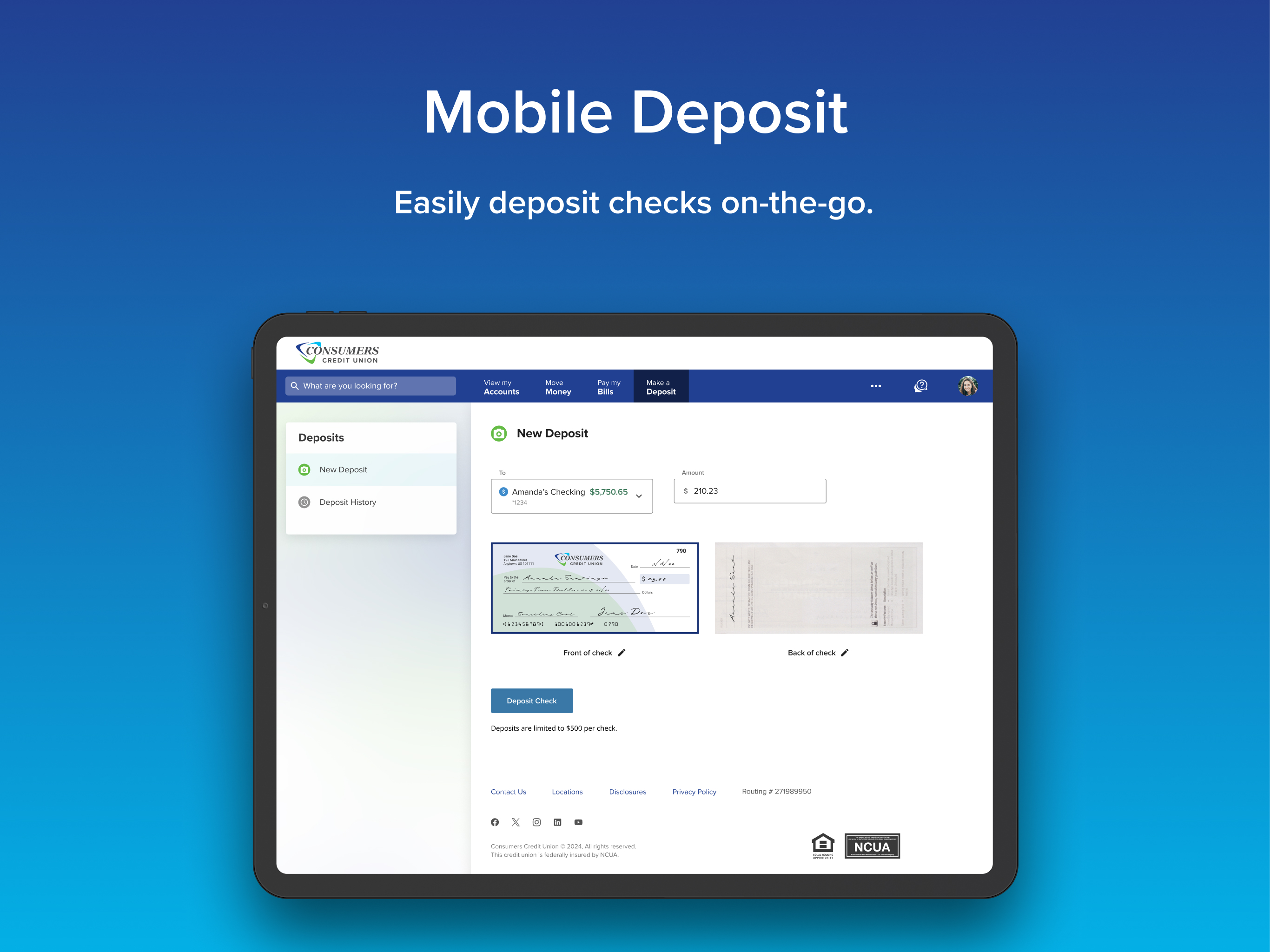 Consumers Credit Union screenshot 12
