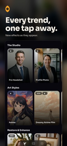 Time Lens: AI Photo Editor screenshot