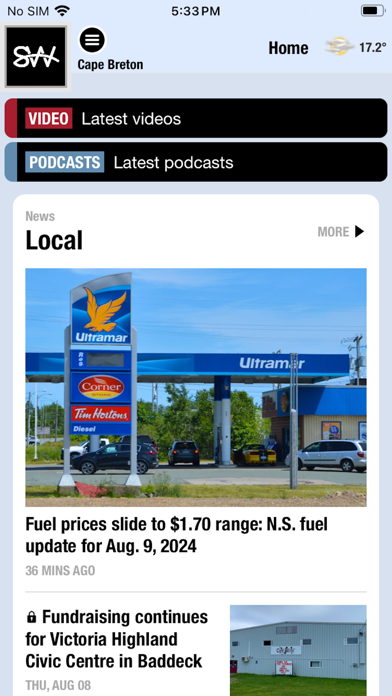 PNI Atlantic News Screenshot