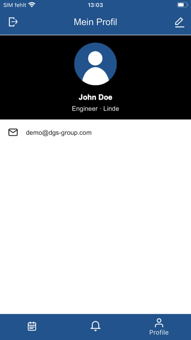 Linde Events Screenshot