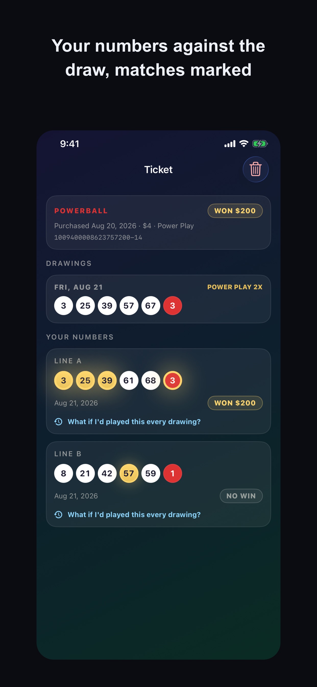 Screenshot 3 of Longshot: Lottery Scanner