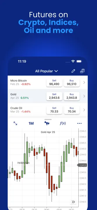 Plus500 Trading & Investing : capture d’écran 2 sur 10