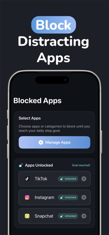 WalkBlock: Screen Time Control Screenshot 2 of 5
