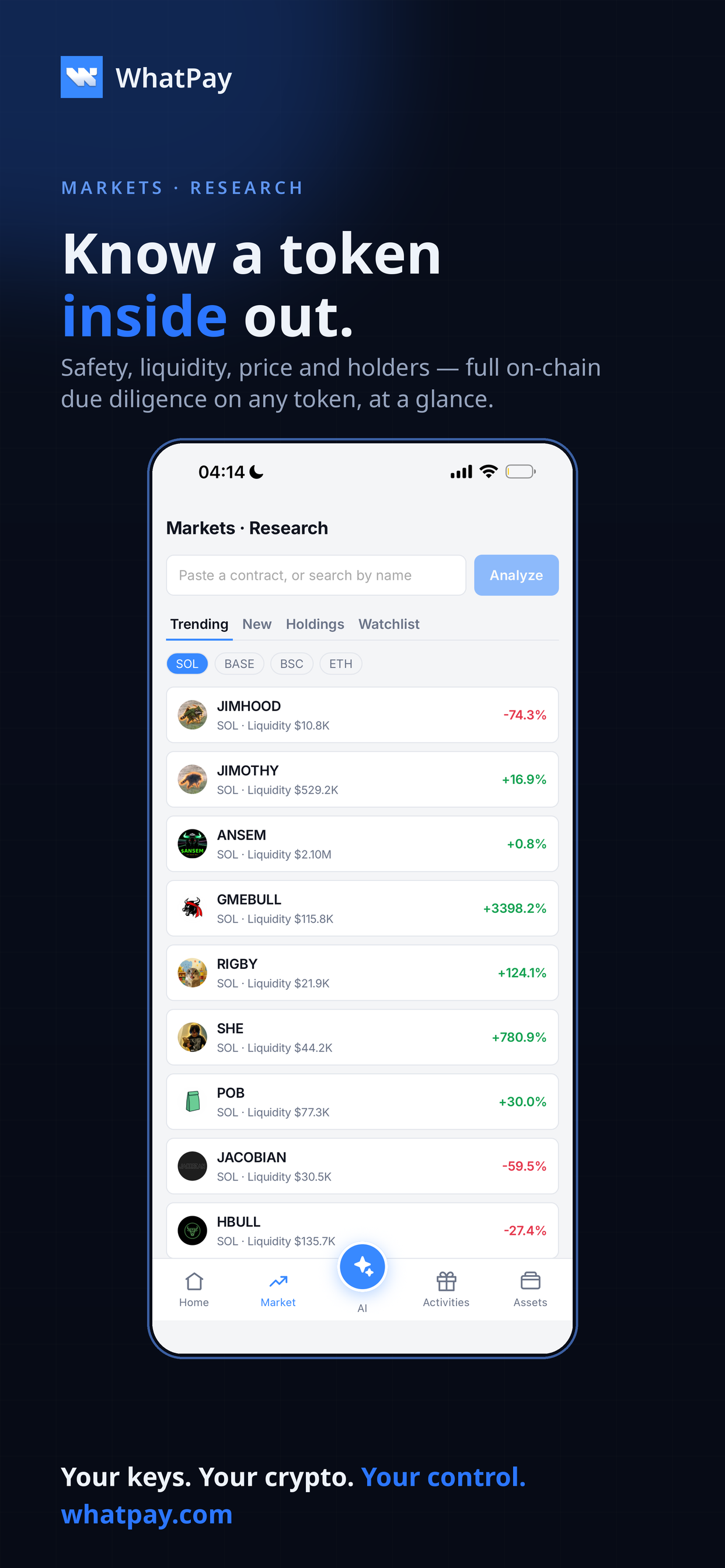 WhatPay - MPC Web3 Wallet screenshot 2