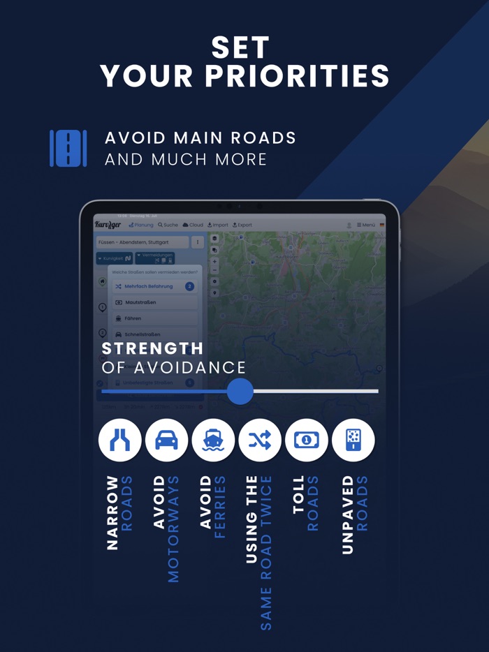 Kurviger Motorcycle Navigation