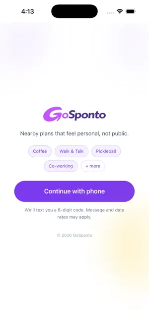 GoSponto screenshot 1