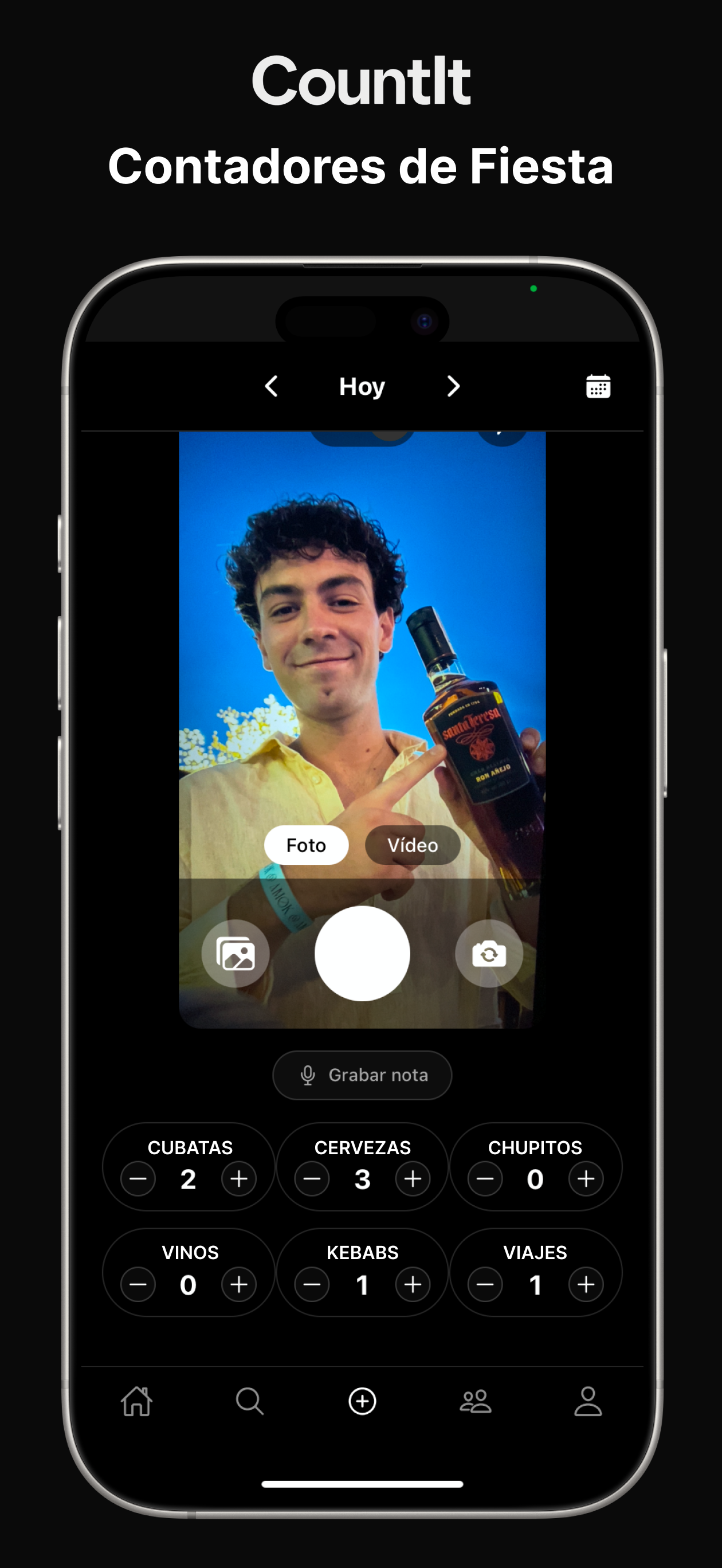 CountIt: Contador de Fiestas