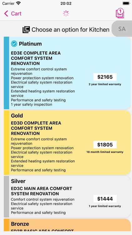 MenuStyle Pricing 1 TomPlumber screenshot-6