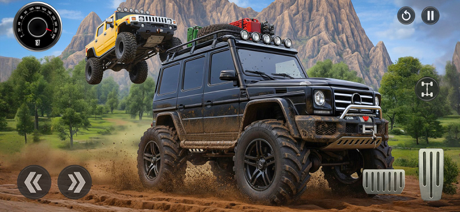 4x4 真实越野赛车游戏卡车泥浆模拟器赛车游戏 screenshot 3