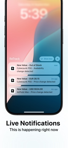 Price Tracker - Retrack screenshot