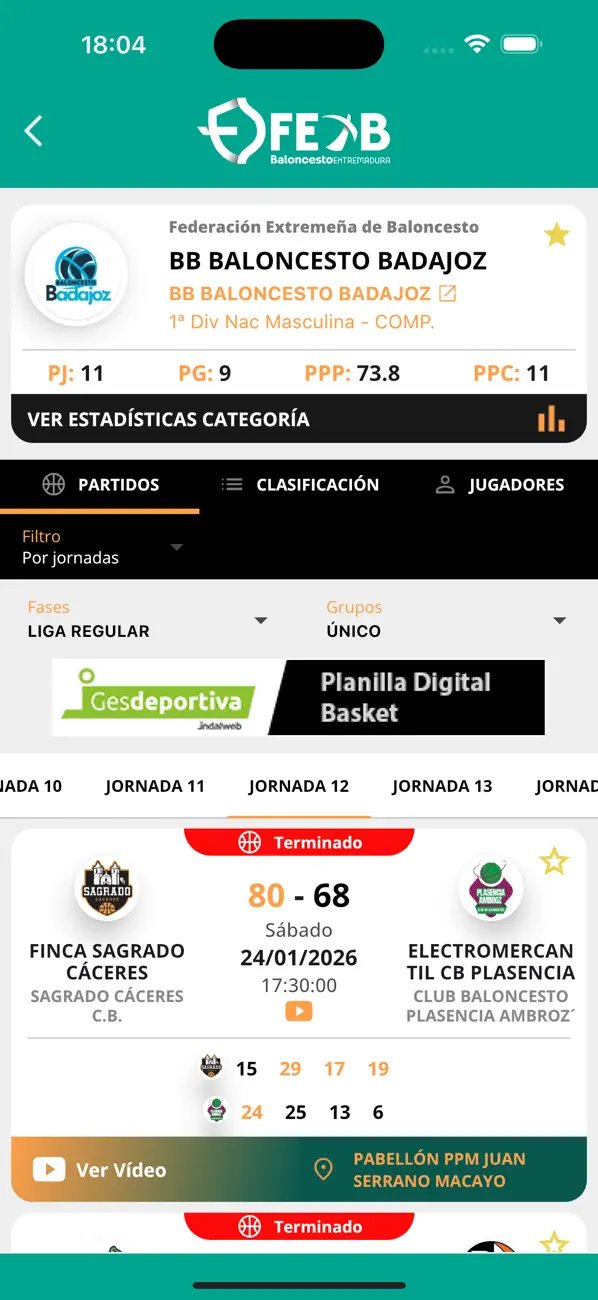 Screenshot #3 pour Afición FEXB