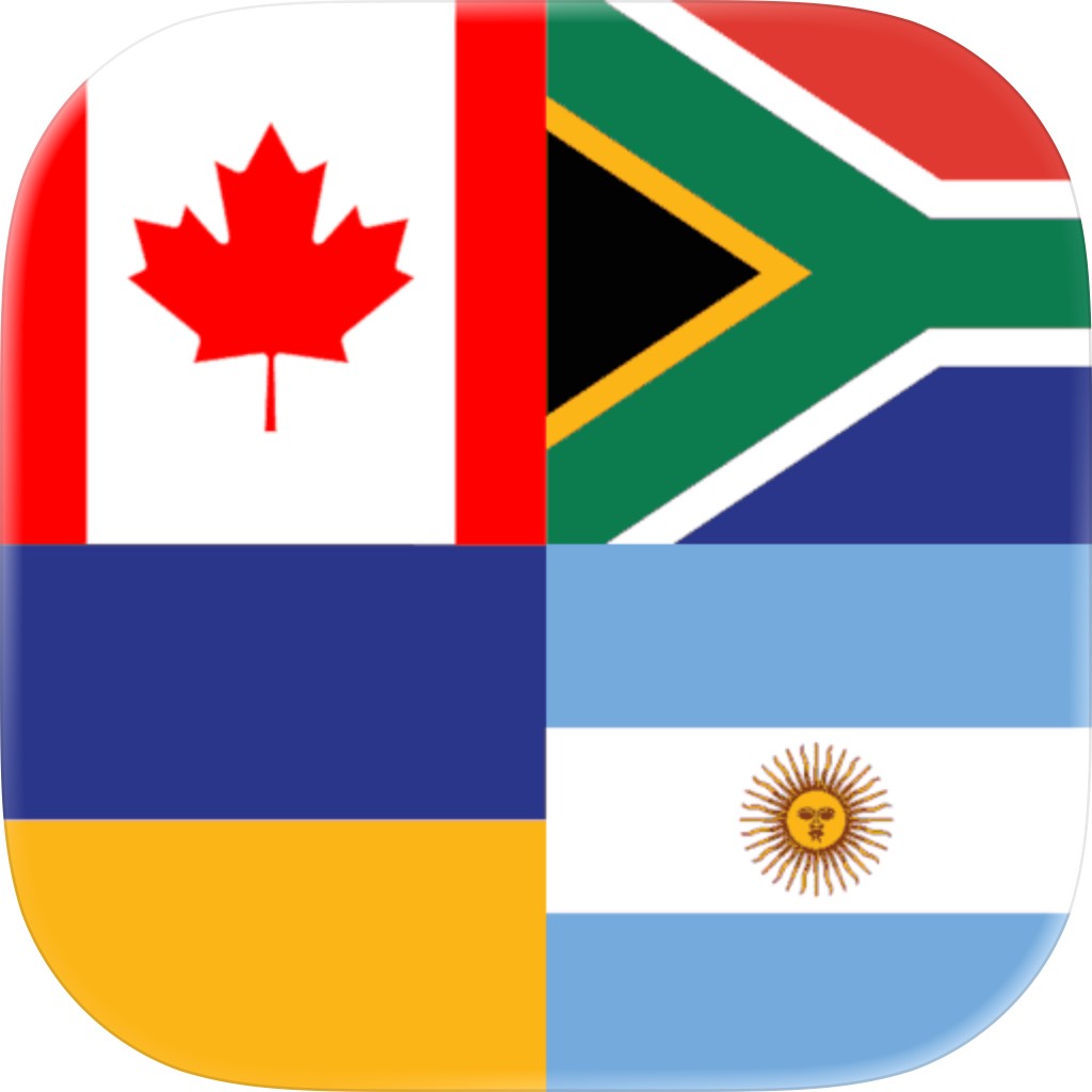 Apple App Store cover for Flags & Capitals of the World