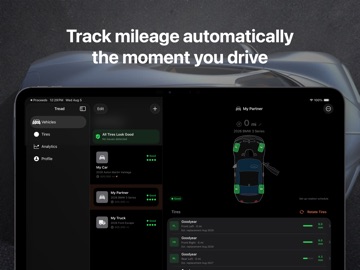 Tread – Tire Health Tracker iPad screenshot