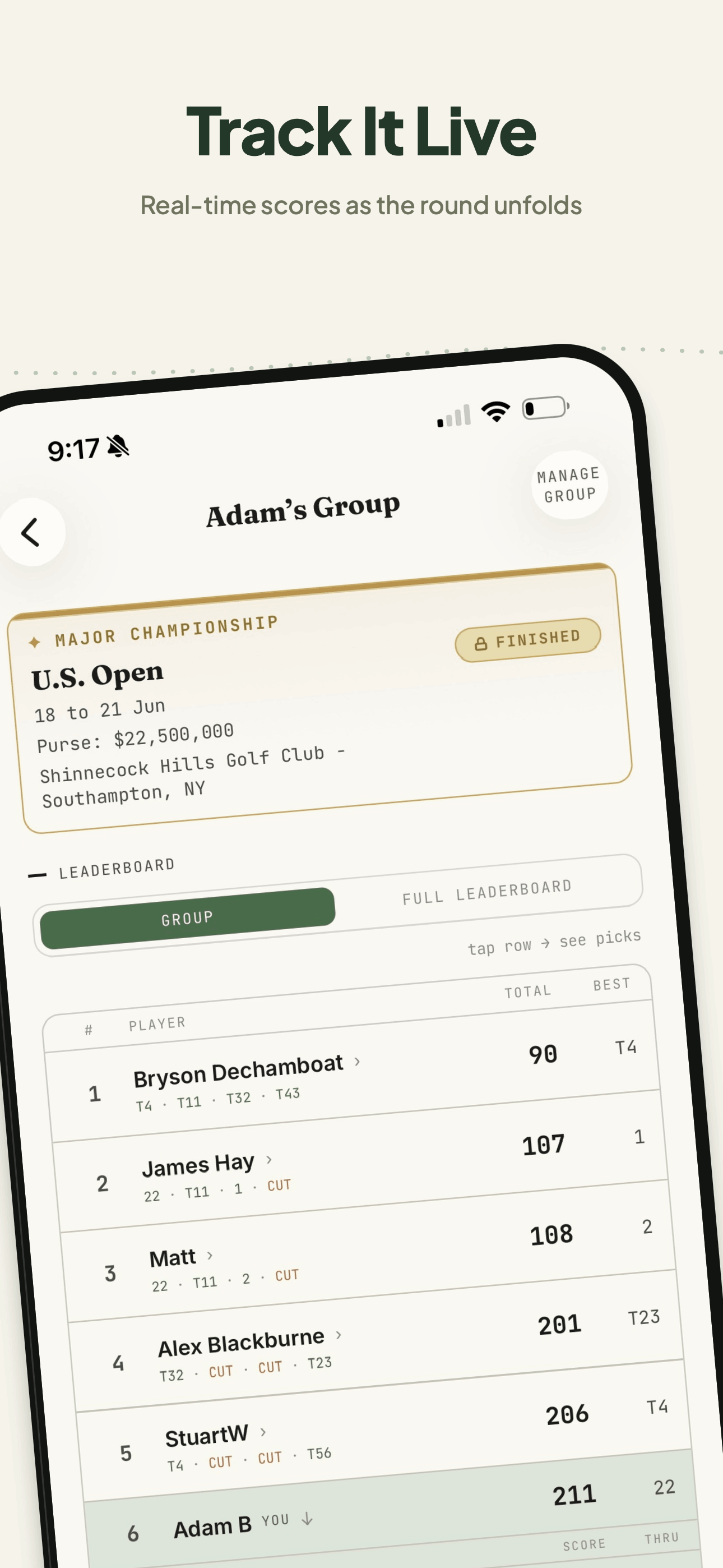 Podium Golf screenshot 2