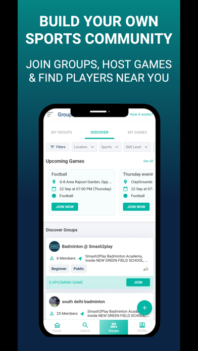 Hudle: Find Sports Activities Screenshot