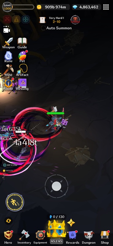 Weapon Master Idle: Action RPG screenshot 9