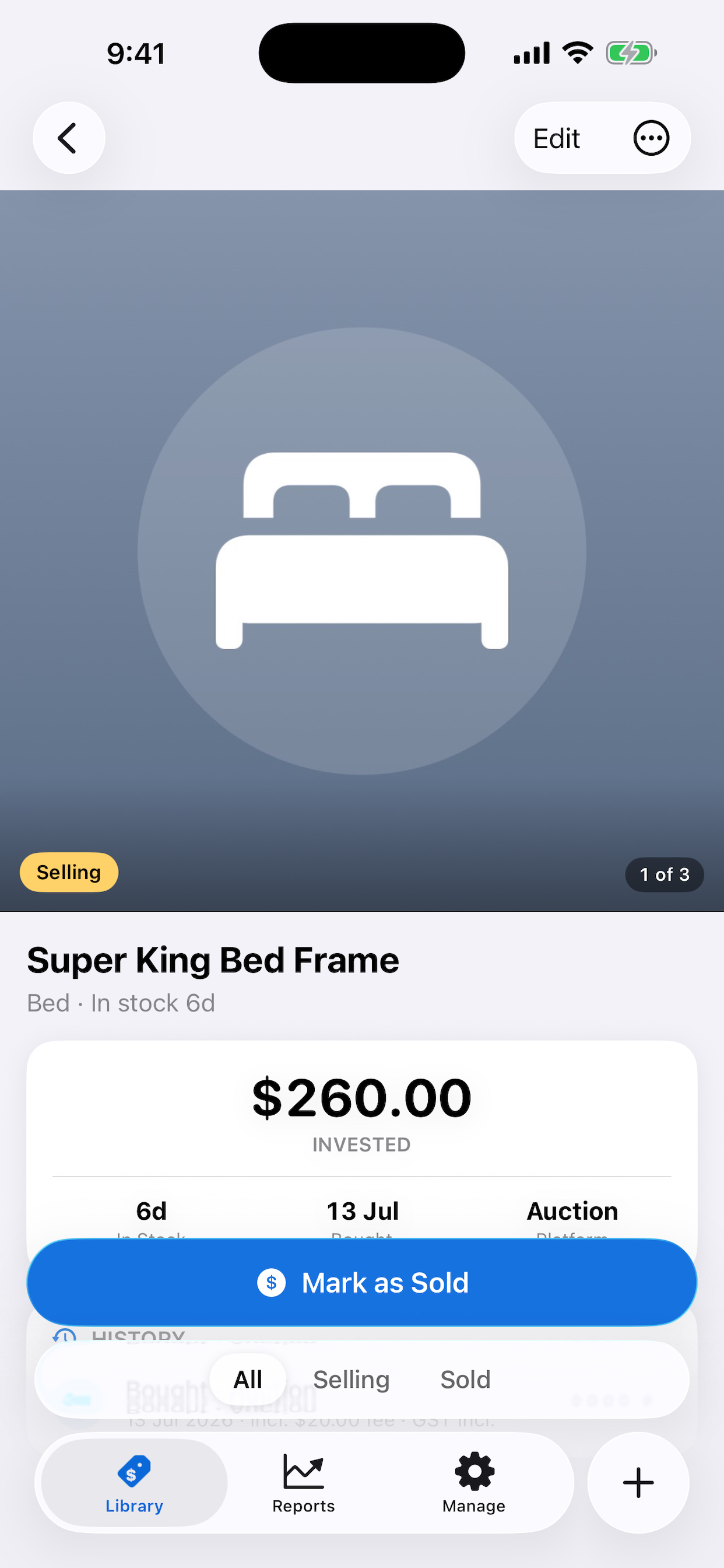 SoldFor: Resale Profit Tracker screenshot 6