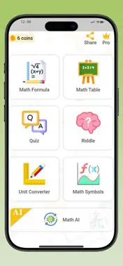 All Maths Formulas app screenshot 1