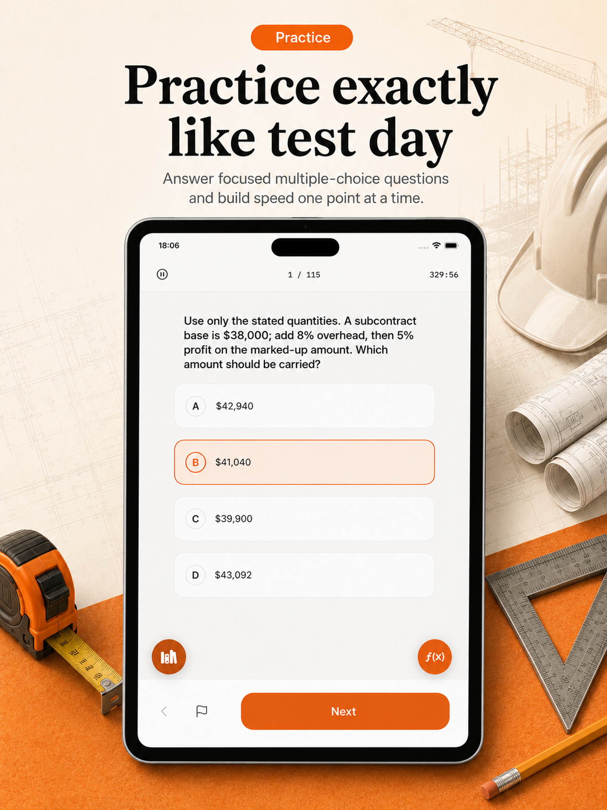 Contractor Exam Prep&Practice