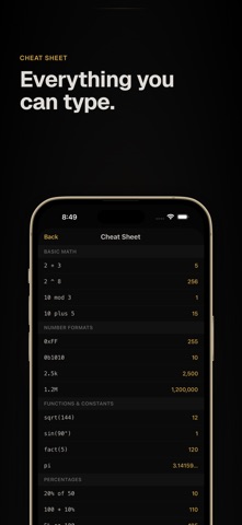 Pebbl — Notepad Calculator Screenshot 7 of 7