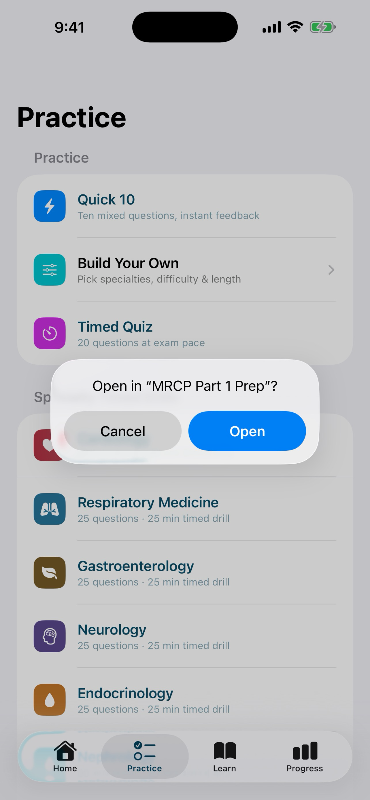 MRCP Part 1 Prep screenshot 2