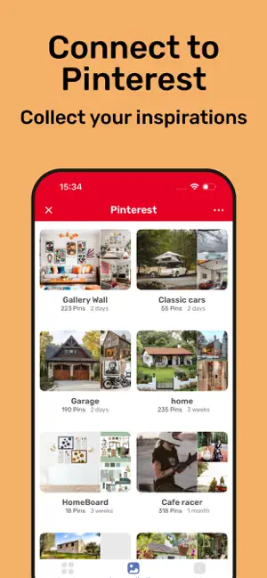 Mood Board maker - HomeBoard screenshot 4