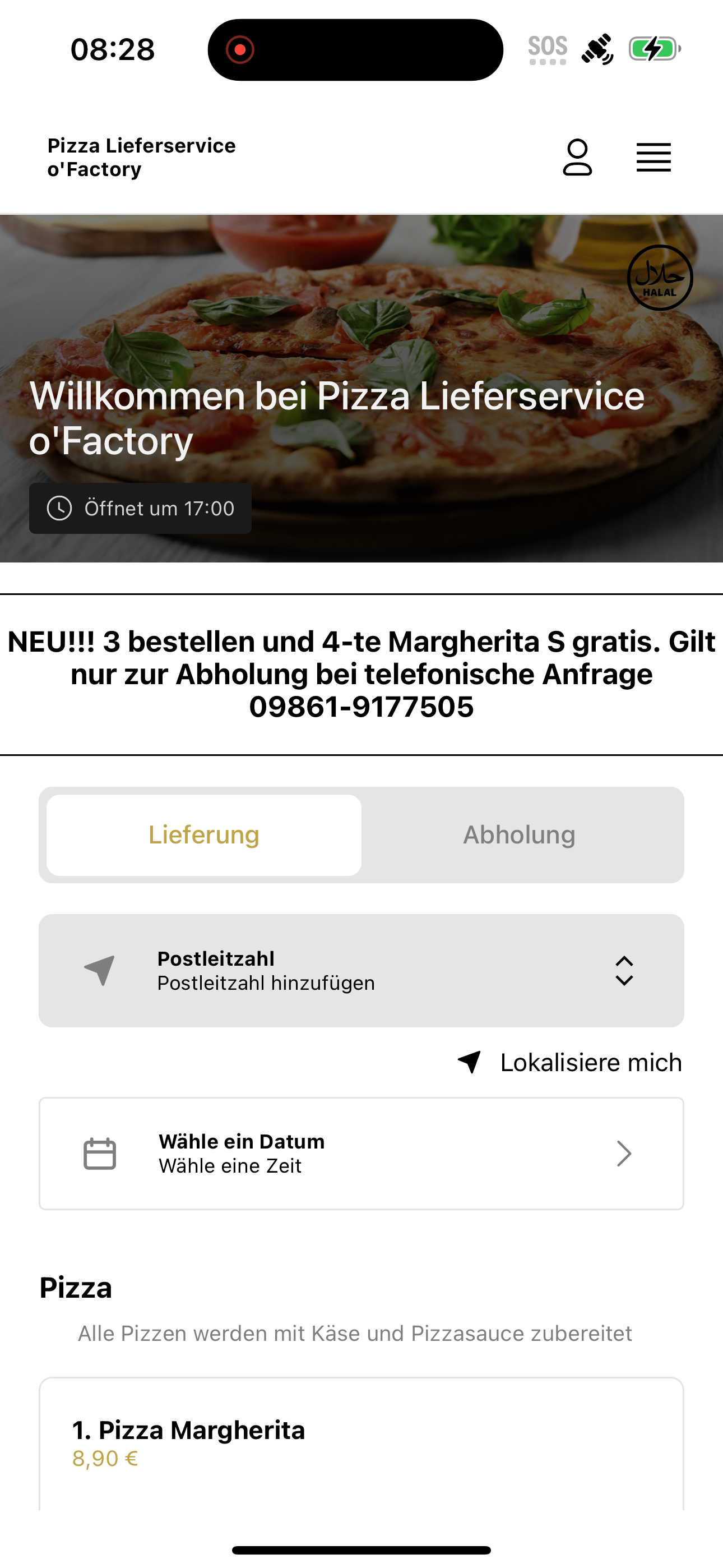 Pizza Lieferservice o'Factory screenshot 6