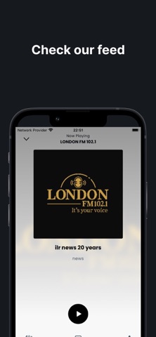 LONDON FM 102.1 screenshot