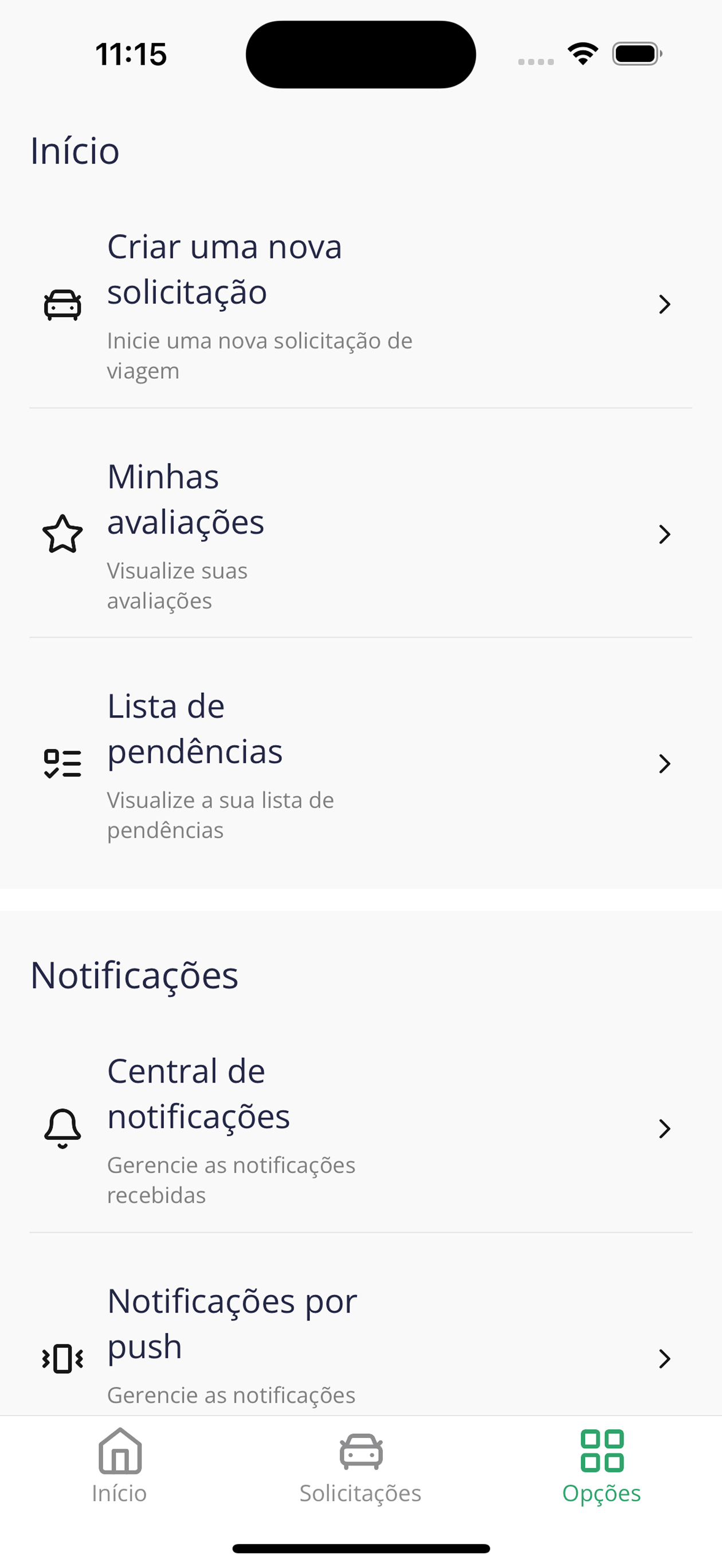 SIMCORPI - Solicitações