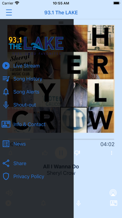 93.1 The LAKE iPhone screenshot 2 - Entertainment app