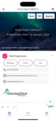 Advisor PlanitEasy screenshot
