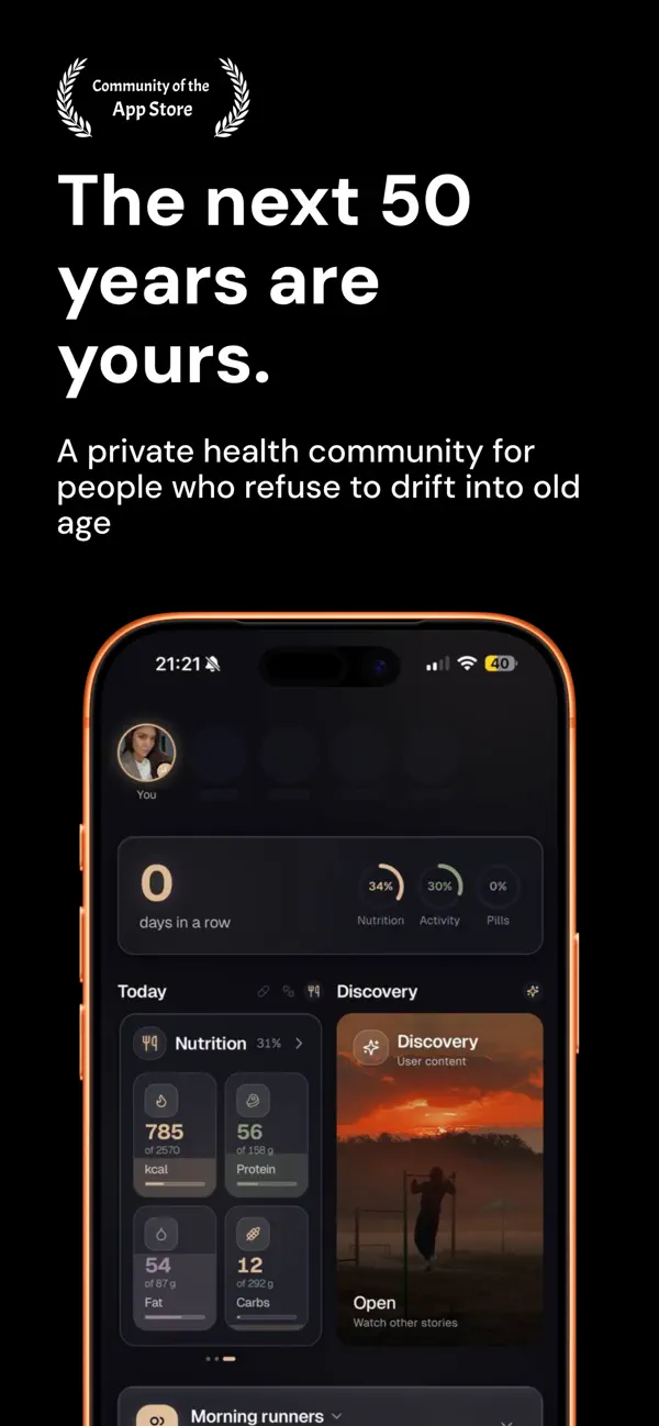 Screenshot #1 pour AIBODY — Health & Longevity