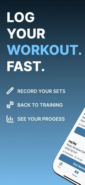 Traq - Workout Tracker screenshot 1