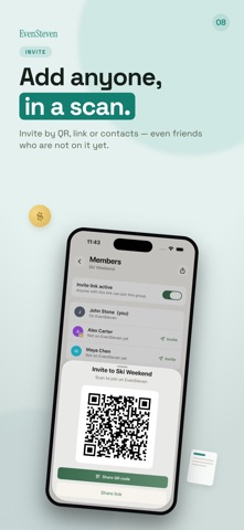 EvenSteven: Split Bill Expense screenshot